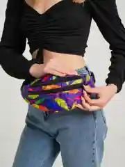 Аметистовый сумка поясная