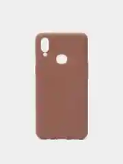 Светло-коричневый чехол для Samsung Galaxy A10S силиконовый