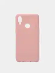 Розовый чехол для Samsung Galaxy A10S силиконовый