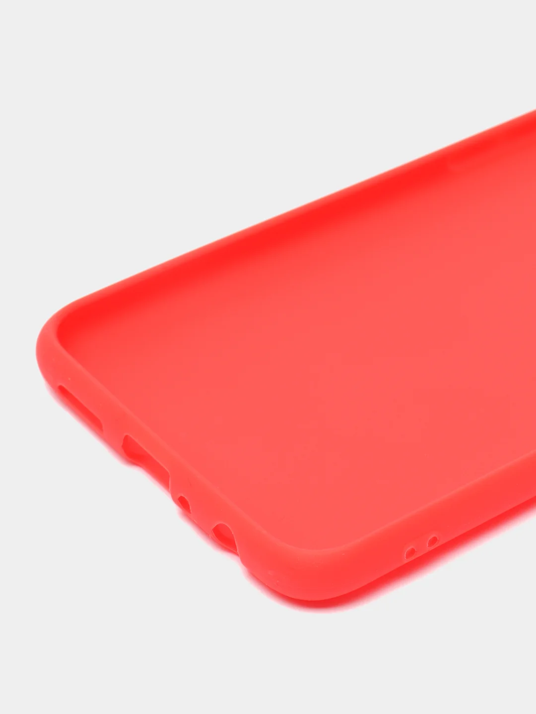 Красный чехол для Samsung Galaxy A10S силиконовый