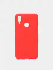 Красный чехол для Samsung Galaxy A10S силиконовый