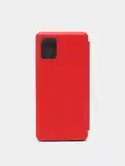 Красный чехол-книжка для Samsung A11/M21/M30s/A51/A50/A01/A71/A20/A30/A41/M31/A01/A10/A31/J2 18/A5