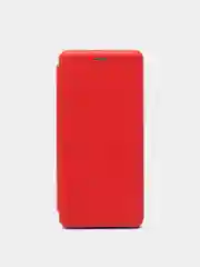 Красный чехол-книжка для Samsung A11/M21/M30s/A51/A50/A01/A71/A20/A30/A41/M31/A01/A10/A31/J2 18/A5