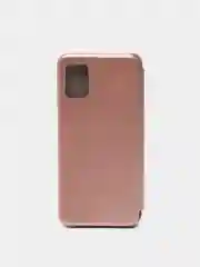 Розовый чехол-книжка для Samsung A11/M21/M30s/A51/A50/A01/A71/A20/A30/A41/M31/A01/A10/A31/J2 18/A5