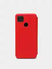 Красный чехол-книжка для Xiaomi Redmi 9/9C/A, 7/7A, 8/8A, 4X, 10, Note 9/9S/Pro, 8/8Pro, 7, 8T
