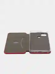 Красный чехол-книжка для Xiaomi Redmi 9/9C/A, 7/7A, 8/8A, 4X, 10, Note 9/9S/Pro, 8/8Pro, 7, 8T