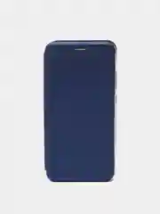 Темно-синий чехол-книжка для Xiaomi Redmi 9/9C/A, 7/7A, 8/8A, 4X, 10, Note 9/9S/Pro, 8/8Pro, 7, 8T