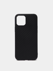 Чехол для iPhone текстура карбон 7 8 SE 7 Plus X 11 12 13