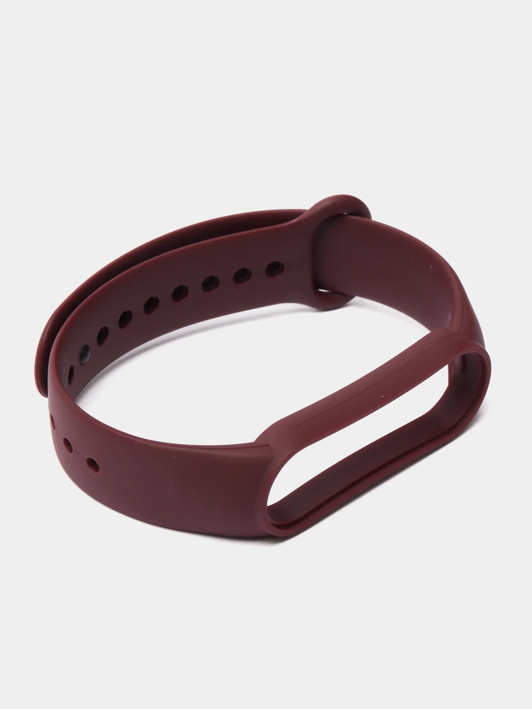 Бордовый ремешок для фитнес-браслета Xiaomi Mi Band 5 / Mi Band 6