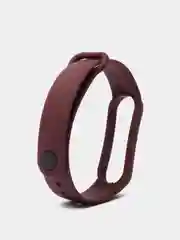 Бордовый ремешок для фитнес-браслета Xiaomi Mi Band 5 / Mi Band 6