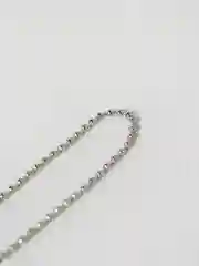 Цепочка на шею мужская, с жетонами