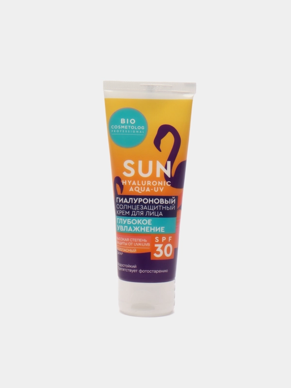 Гиалуроновый солнцезащитный крем д/лица Глубокое увлажнение SPF 30 , 50 мл