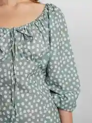 Зеленый платье летнее, женское