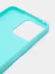 Бирюзовый чехол Honor X8 / Хонор Х8 силиконовый, цветной, матовый