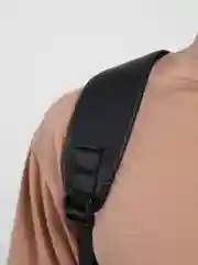 Черный рюкзак мужской многофункциональный