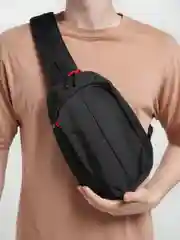 Черный сумка мужская через плечо
