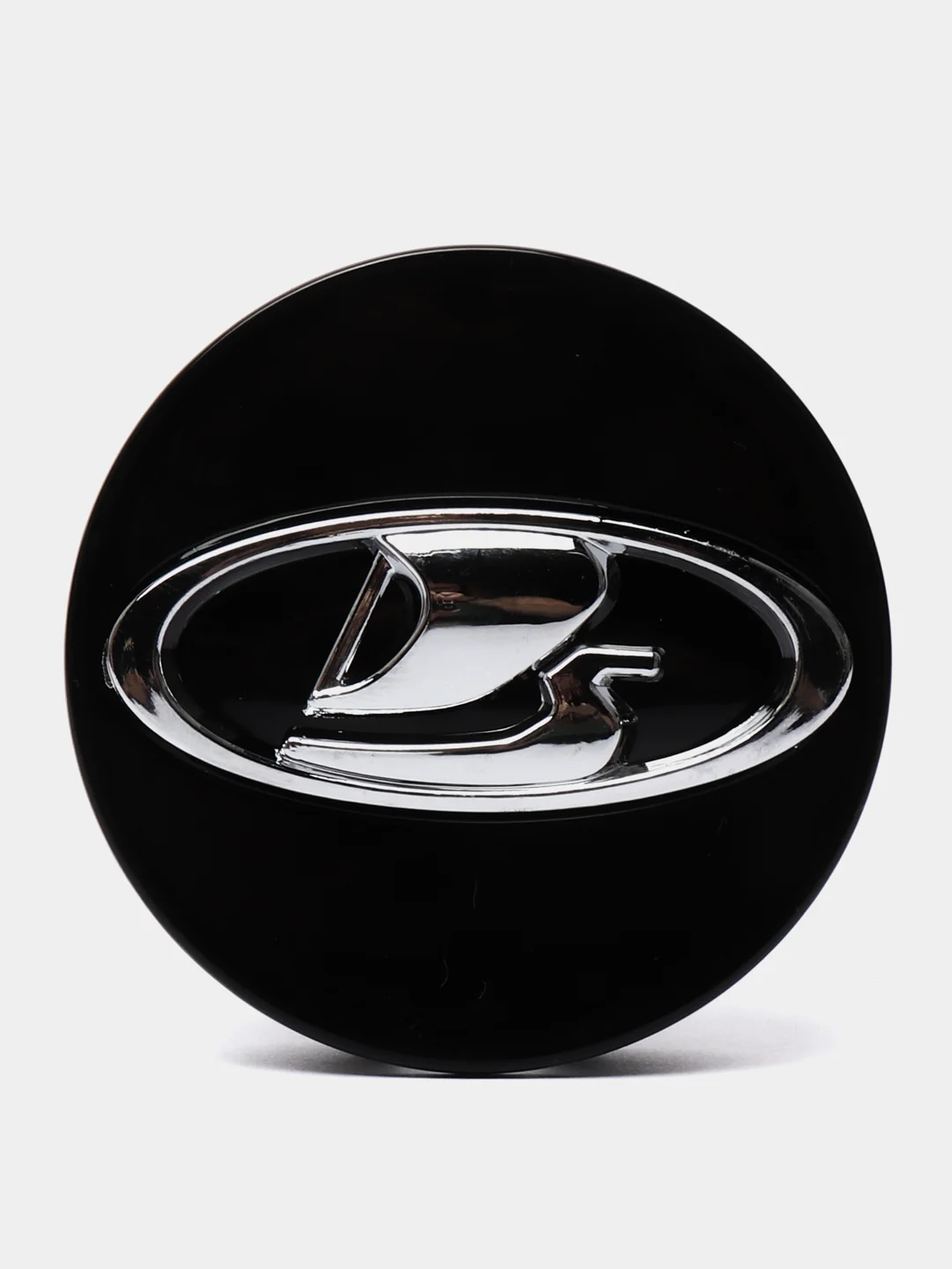 Черный колпак на литой диск Lada