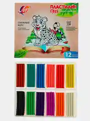 Пластилин Луч ZOO 6цв.(90г), 8цв.(120г), 10цв.(150г), 12цв.(180г), 16цв.(240г), 24цв.(360г
