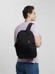 Черный школьный рюкзак мужской с USB