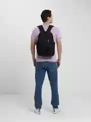 Черный школьный рюкзак мужской с USB