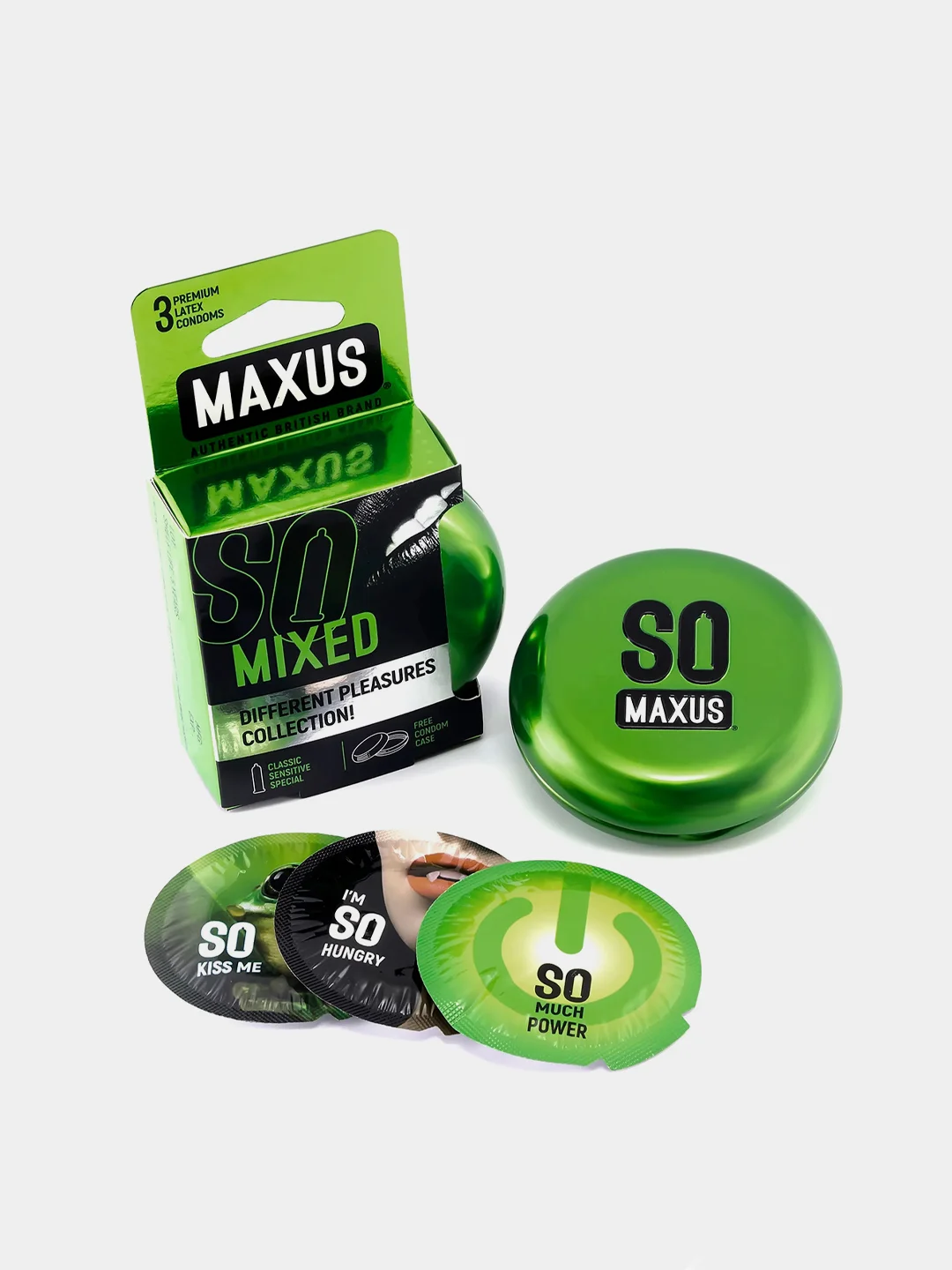 Презервативы микс-набор MAXUS Mixed №3