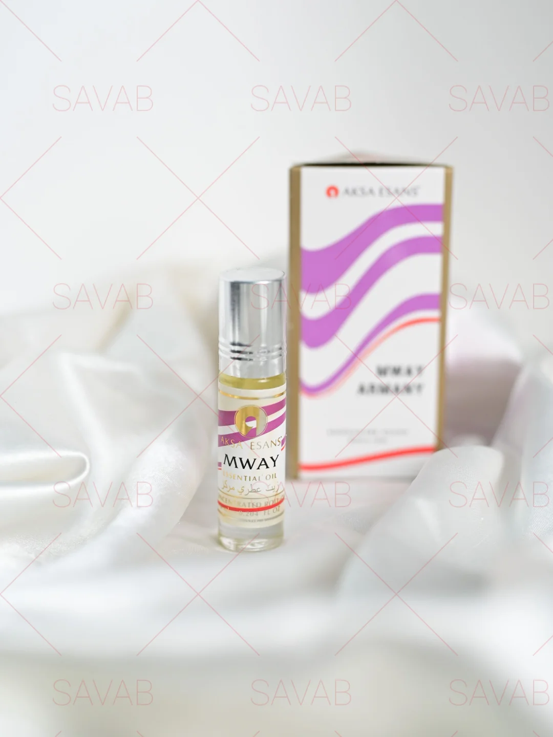 Мини духи женские стойкие из натурального масла AKSA Mway Armany
