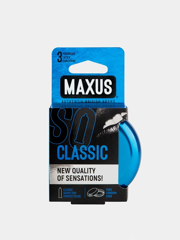 Презервативы классические Maxus Classic №3