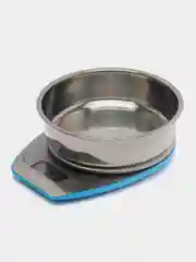 Серый металлик электронные кухонные весы Blackton Bt KS1005, цифровые с LCD-дисплеем