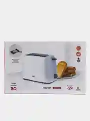 Белый тостер BQ T1007 с поддоном для крошек, 700 Вт, 6 режимов, 2 отсека, термостойкий