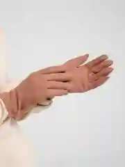 Бежевый перчатки сенсорные, теплые