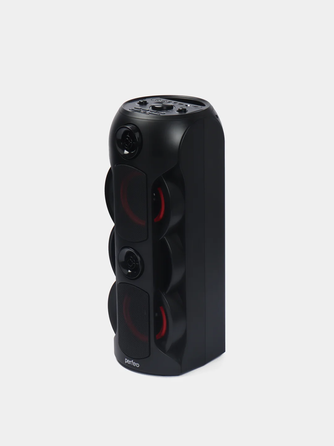 Колонка беспроводная Bluetooth с подсветкой Perfeo Power Box 70, TWS (AUX/USB/MicroSD/FM)