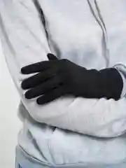 Черный перчатки сенсорные, теплые