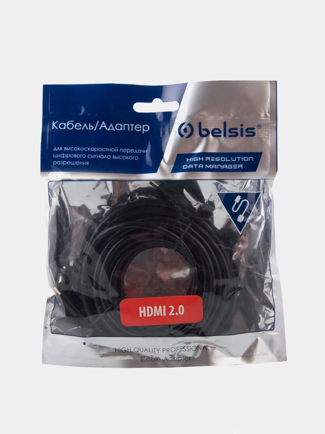 Кабель HDMI v.2.1, AM-AM, 48 Гбит/с, 5.0 м. черный, BW1465