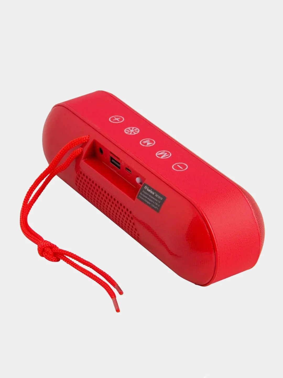 Портативная колонка Magic Acoustic, Bluetooth 5.0, FM, Aux, microSD, 2х5 Вт, красный