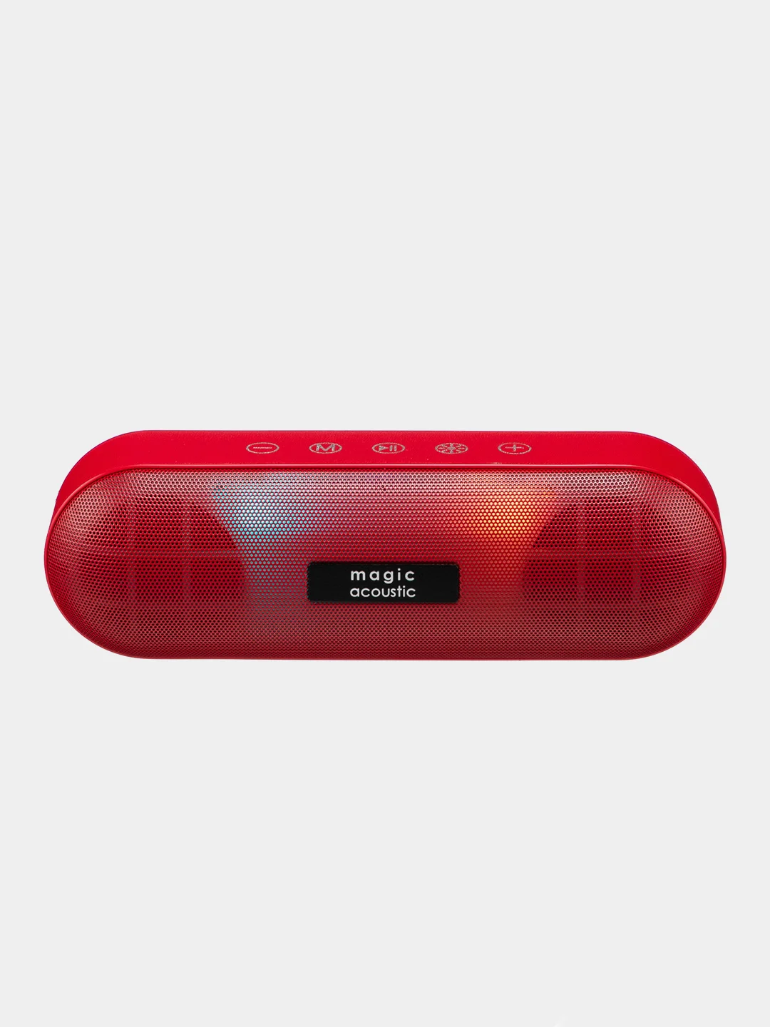 Портативная колонка Magic Acoustic, Bluetooth 5.0, FM, Aux, microSD, 2х5 Вт, красный