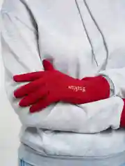 Красный перчатки сенсорные, теплые