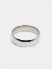 Серебряный обручальное кольцо классическое, нержавеющая сталь