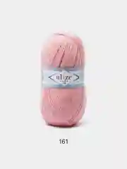 Пудровый пряжа Alize Lanagold 800 Акрил 51% Шерсть 49% 100г 800м