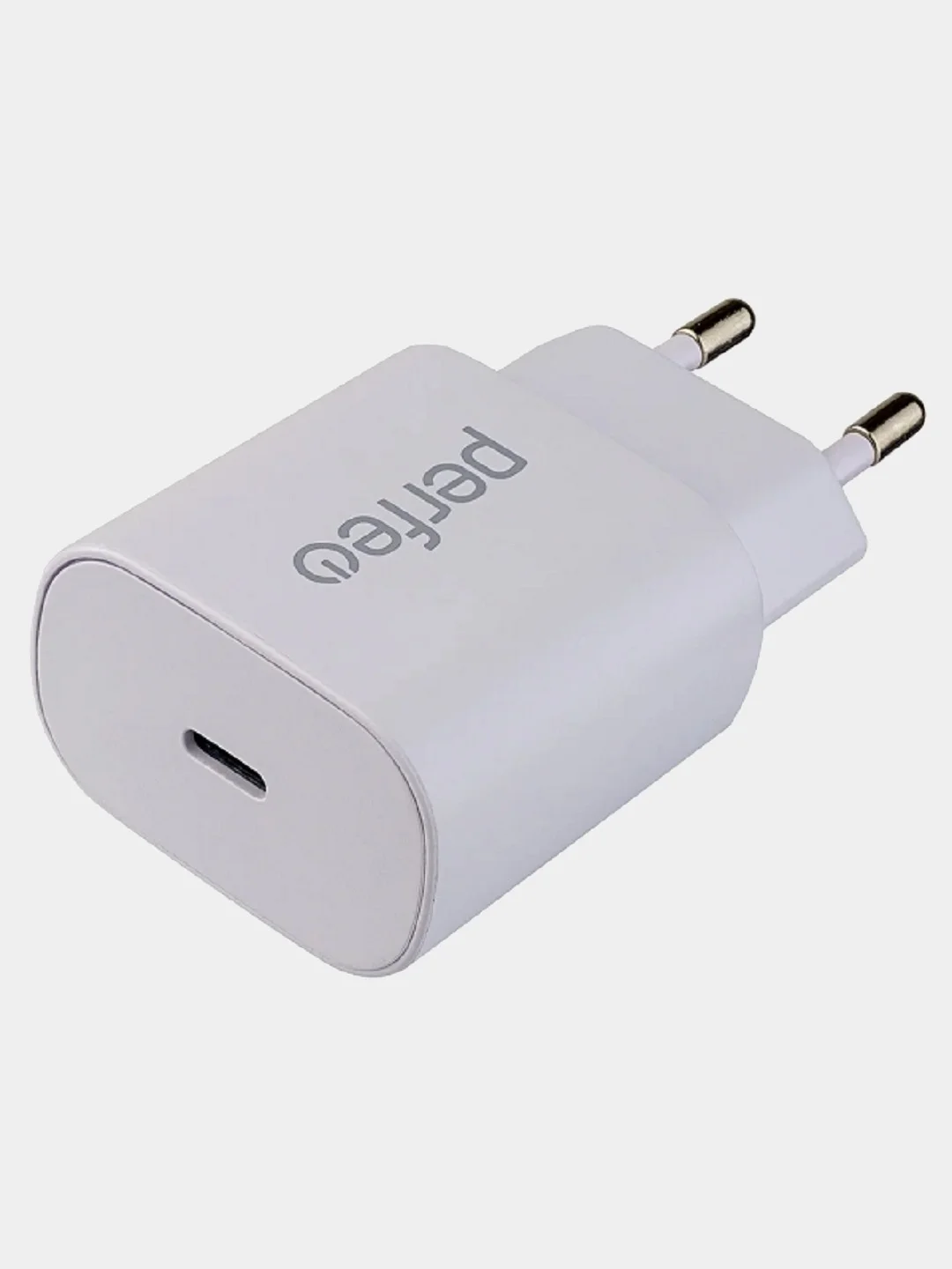 Сетевое зарядное устройство Perfeo с разъемом Type-C, 18 W, 2 цвета