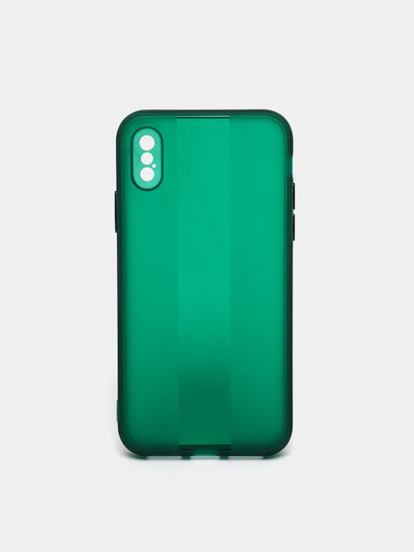 Чехол на iPhone X, XS, 1,5 мм Плотный цветной