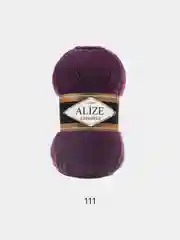 Пурпурный пряжа Alize Lanagold 51% Акрил 49% Шерсть 100г 240м (часть 2)
