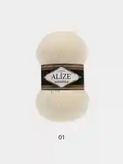 Белый пряжа Alize Lanagold 51% Акрил 49% Шерсть 100г 240м (часть 2)