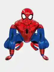 Красный 3d фигура с героем (Человек паук, Железный человек, Бэтмен)
