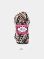 Хаки пряжа  Носочная Alize Superwash Comfort Socks 75% Шерсть 25% Полиамид 100г 420м