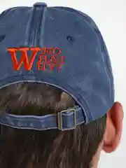 Морской джинсовая бейсболка "W"