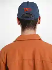 Морской джинсовая бейсболка "W"