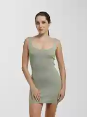 Оливковый платье женское