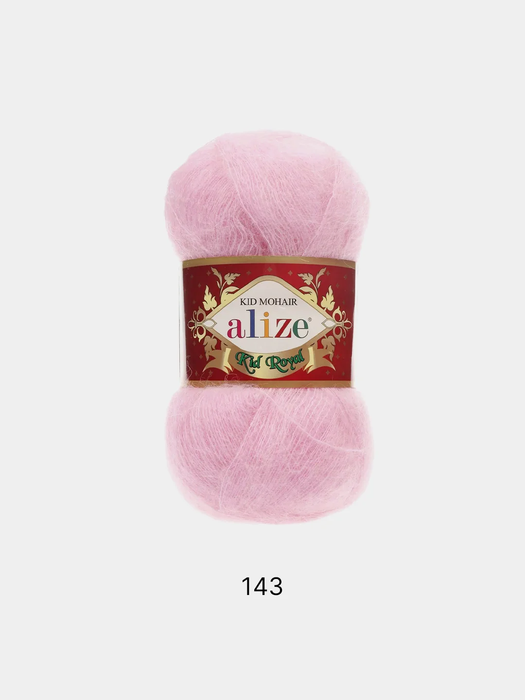 Розовый пряжа Alize Kid Mohair Kid Royal 50 62% Кид мохер 38% Полиамид 50г 500м