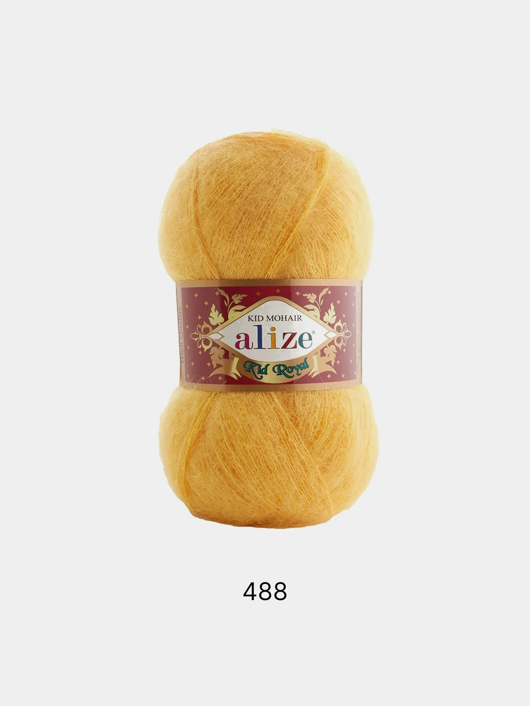Желтый пряжа Alize Kid Mohair Kid Royal 50 62% Кид мохер 38% Полиамид 50г 500м