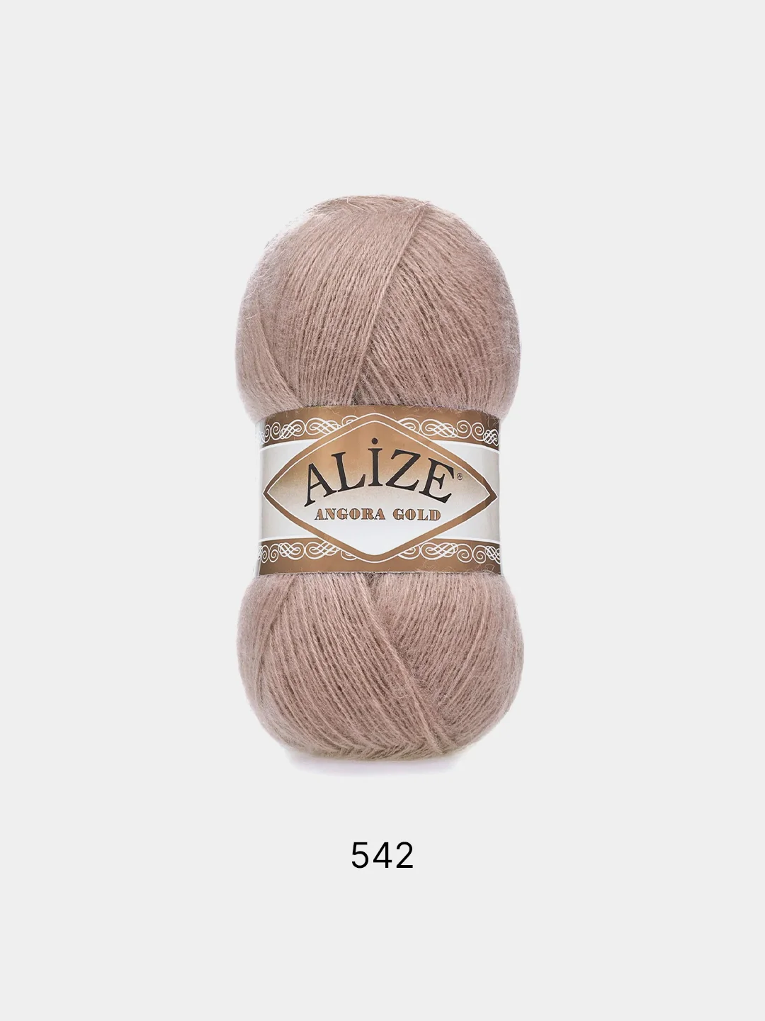 Бежевый пряжа Alize Angora Gold 20% Шерсть 80% Акрил 100г 550м (часть 2)